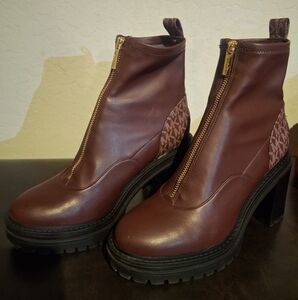 Michael Kors Burgundy Logo Detail